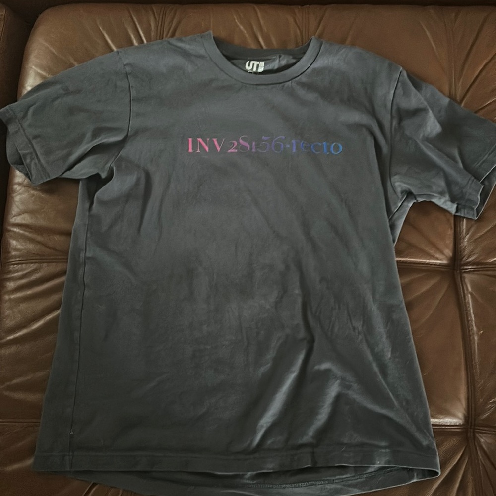 Men's Large T shirt Museé Du Louvre x Peter Saville